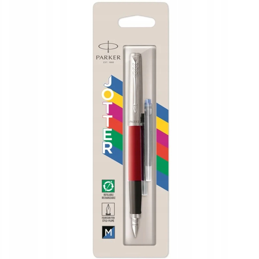Ручка Parker JOTTER Originals Red CT FP перова М блістер 15 716