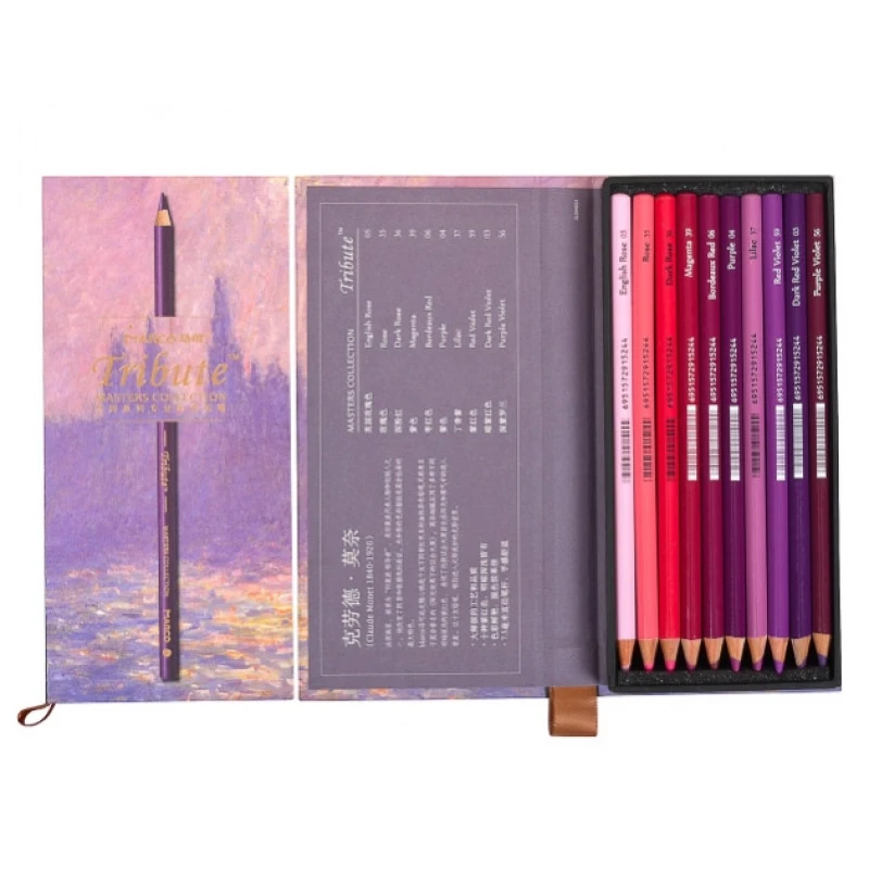 Набір кольорових олівців Marco Tribute Masters Collection 80 кольорів 3300-80. Фото 7