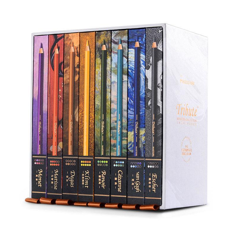 Набір кольорових олівців Marco Tribute Masters Collection 80 кольорів 3300-80