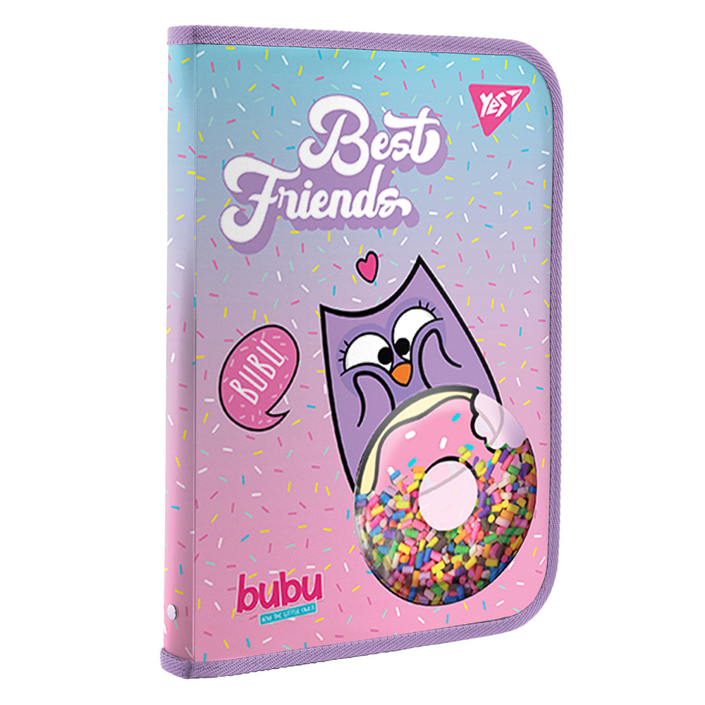 Папка факультативна Yes Bubu FC з внутрішньою кишенею бабл бейдж 491807