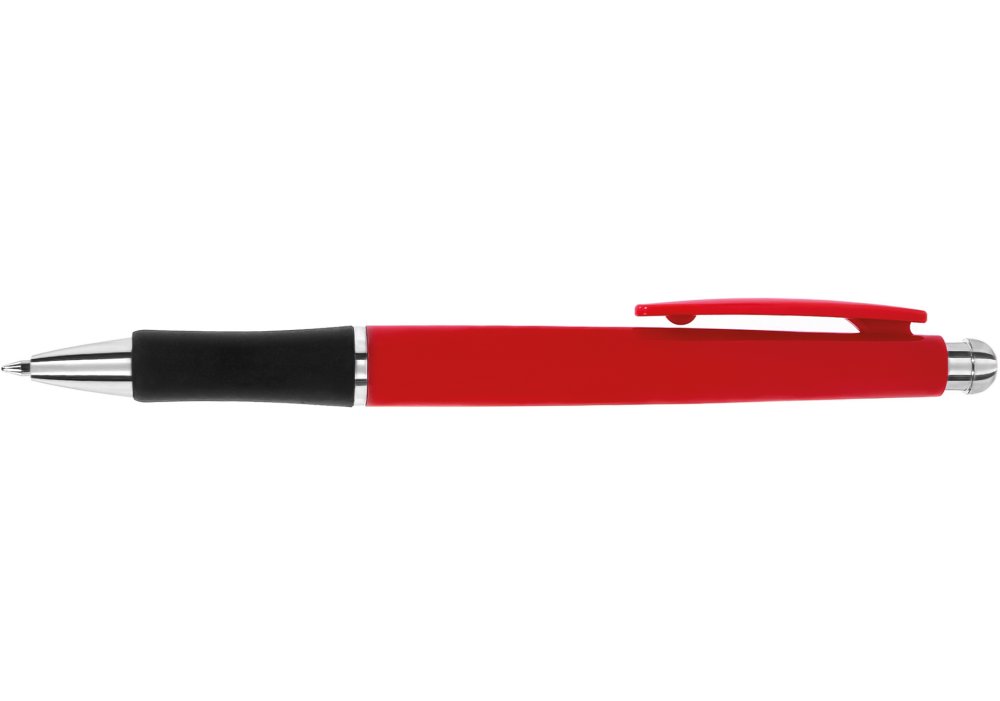 Ручка Economix E10111 кулькова автоматична Mars 0,5 мм. корпус асорті, синя (48 шт). Фото 4
