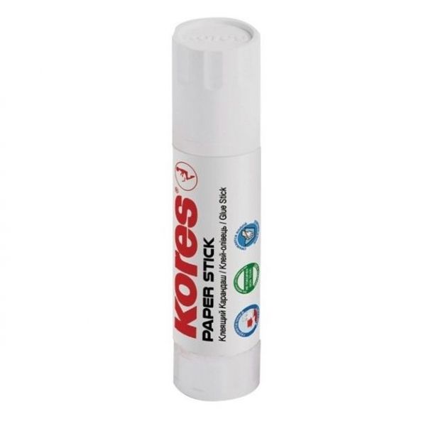 Клей-олівець Kores Paper Stick 10г PVP (24 шт) K17103