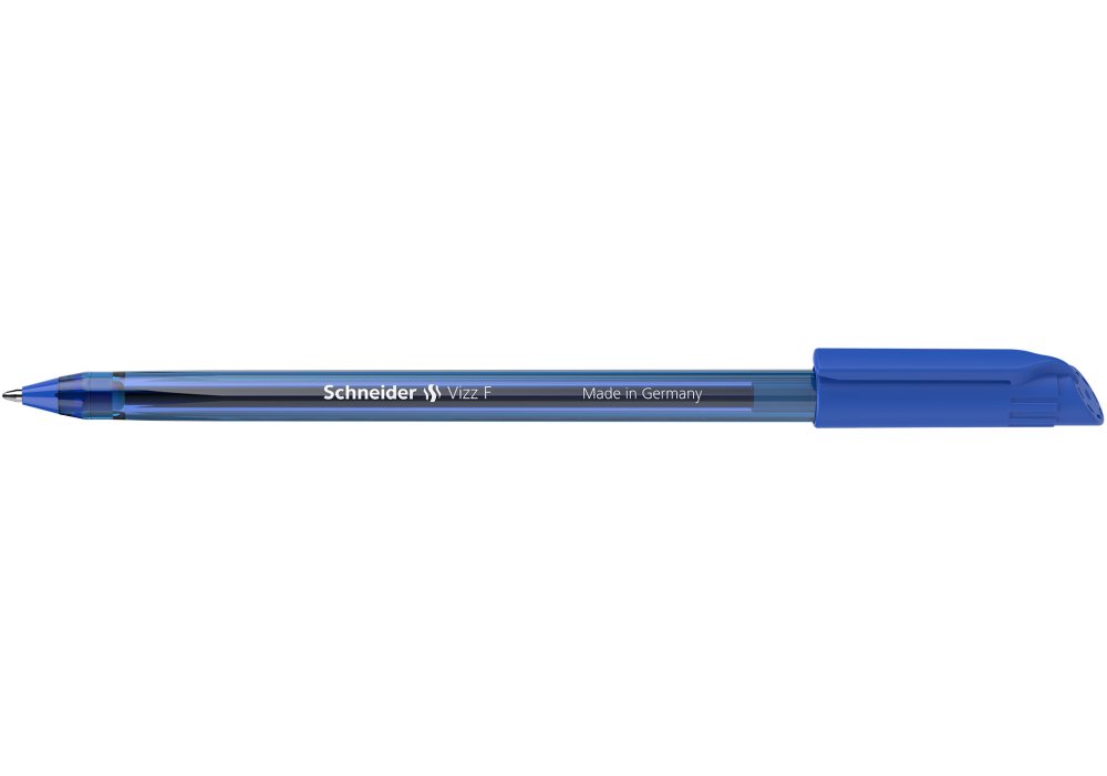 Ручка Schneider Vizz масляна F 0,5 мм синя S102103 (50 шт)