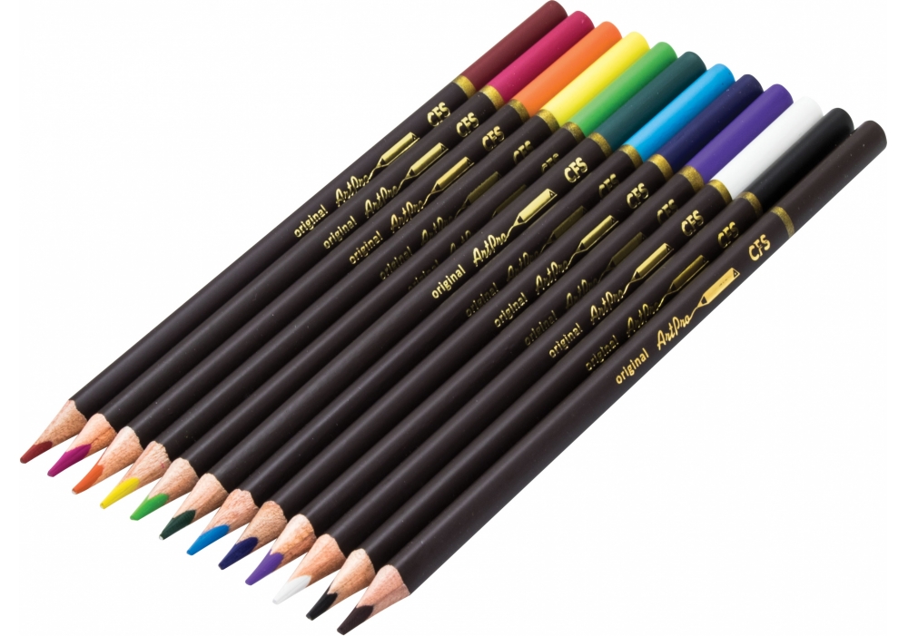 Олівці кольорові CoolForSchool Art Pro 12 кольорів CF15159. Фото 2