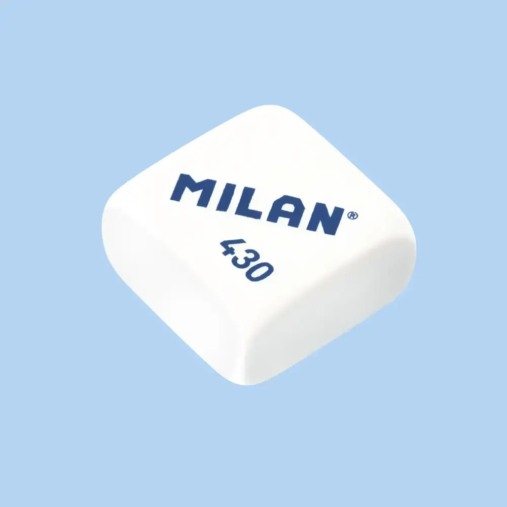 Гумка MILAN 430 квадратна біла (30 шт) CMM430