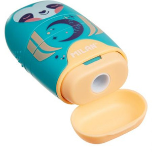Гумка + стругачка MILAN Cuddles (16 шт) 4701116CD. Фото 2