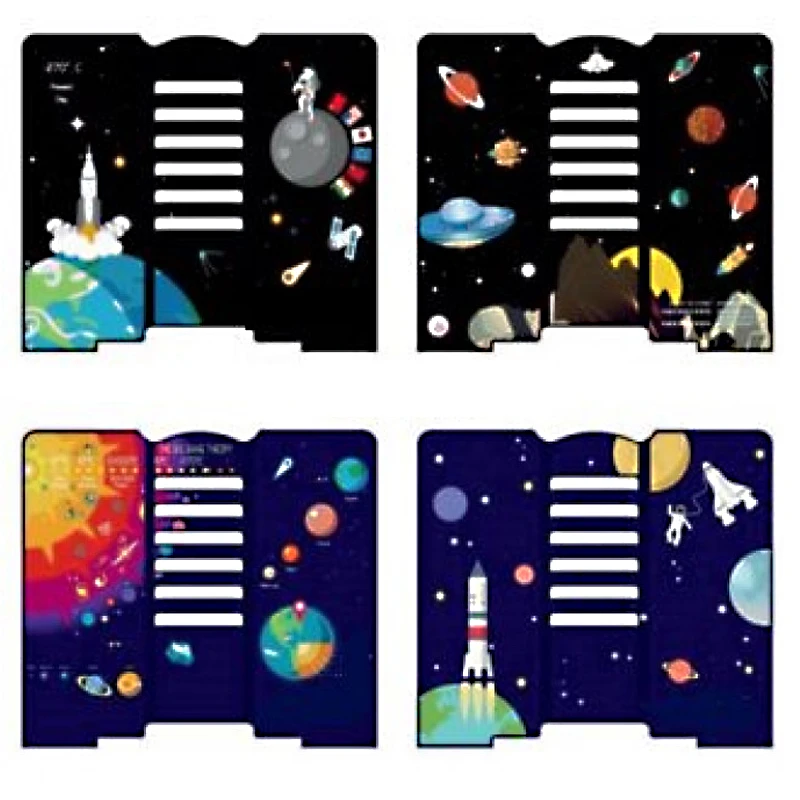Підставка для книг Josef Otten металева  15х15 см Space мікс 555-386-S