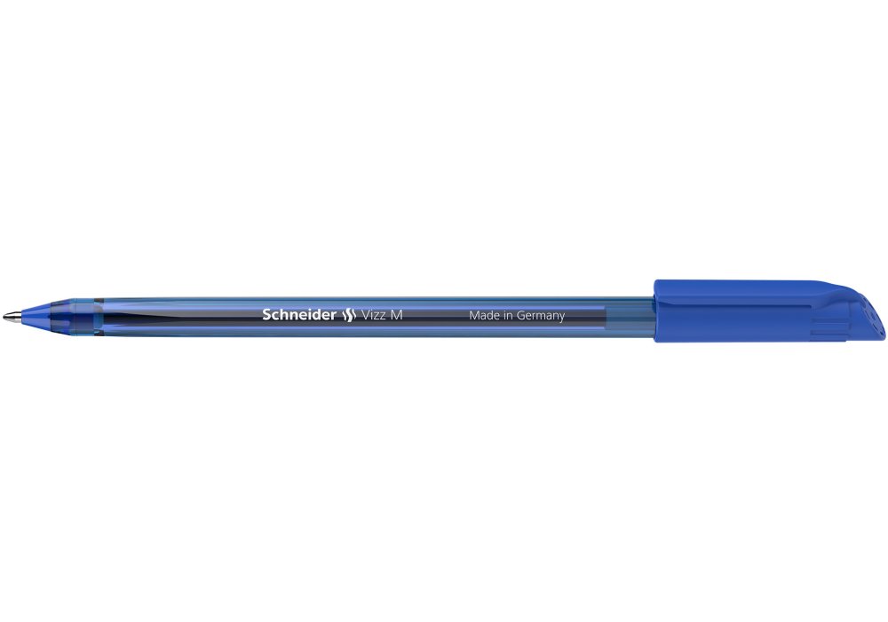 Ручка Schneider Vizz масляна M 0,7 мм синя S102203 (50 шт)