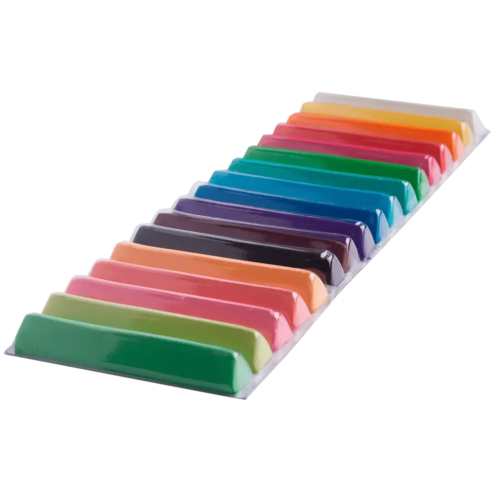 Пластилін ZiBi 17 кольорів 272 г KIDS Line Neon ZB.6228 (12 шт). Фото 2