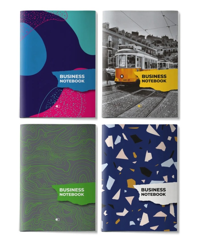 Канцелярська книга АртПринт А4 48 аркушів в клітинку асорті дизайнів КК-48-А4#