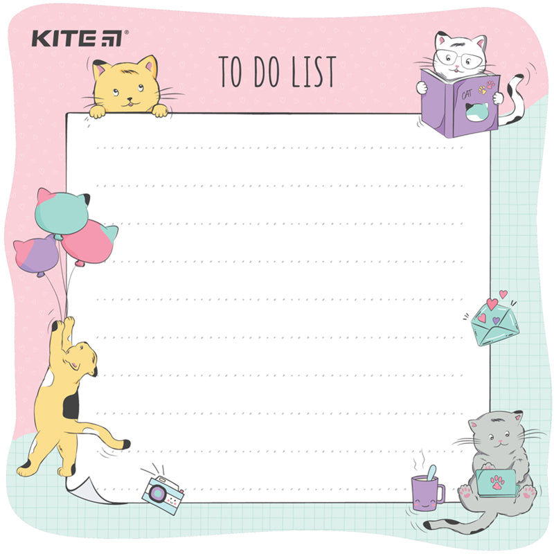 Планер настінний To do list Kite Cat А5 K22-472-2