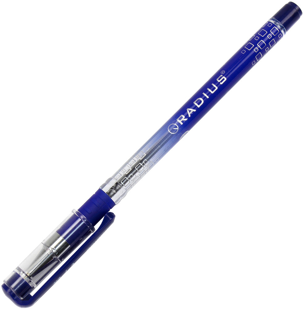 Ручка масляна Radius I-Pen синій 12/144/1728 шт