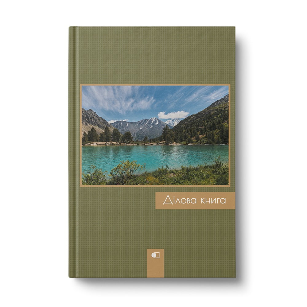 Ділова книга АртПринт Природа А4 80 аркушів в клітинку асорті дизайнів ДК-80-А4#