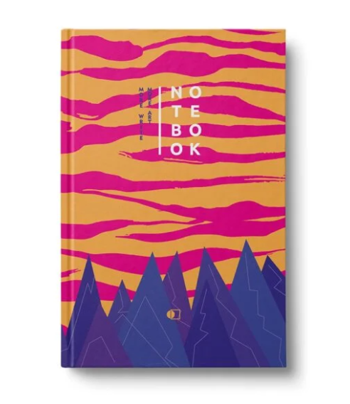 Ділова книга АртПринт Wild colors А5 96 аркушів в клітинку асорті дизайни ДК-96-А5#. Фото 5