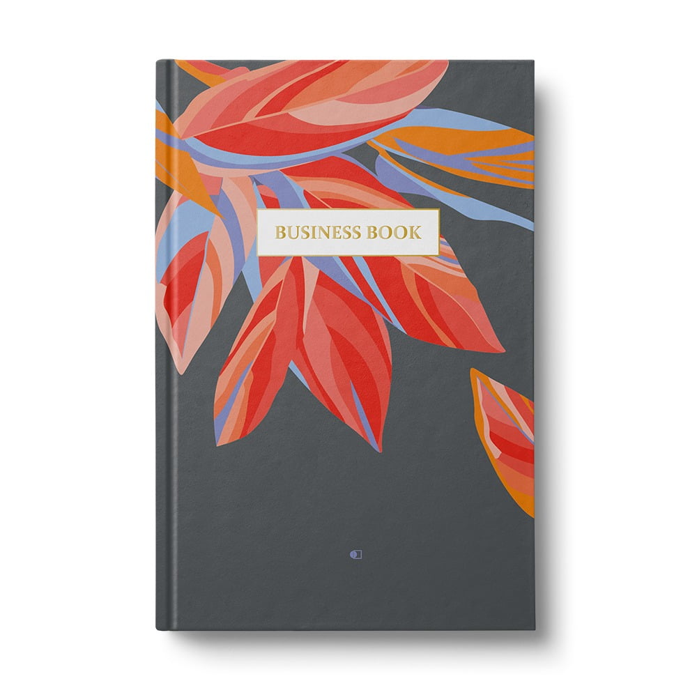 Ділова книга АртПринт Ficus А5 96 аркушів в клітинку асорті дизайни ДК-96-А5#. Фото 4