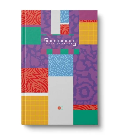 Ділова книга АртПринт Acid geometry А5 96 аркушів в клітинку асорті дизайни ДК-96-А5S#. Фото 4