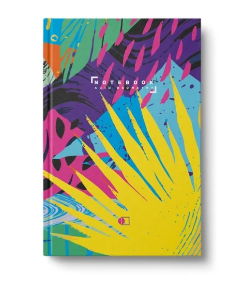 Ділова книга АртПринт Acid geometry А5 96 аркушів в клітинку асорті дизайни ДК-96-А5S#. Фото 3