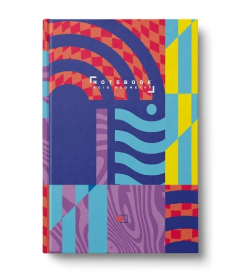 Ділова книга АртПринт Acid geometry А5 96 аркушів в клітинку асорті дизайни ДК-96-А5S#. Фото 5