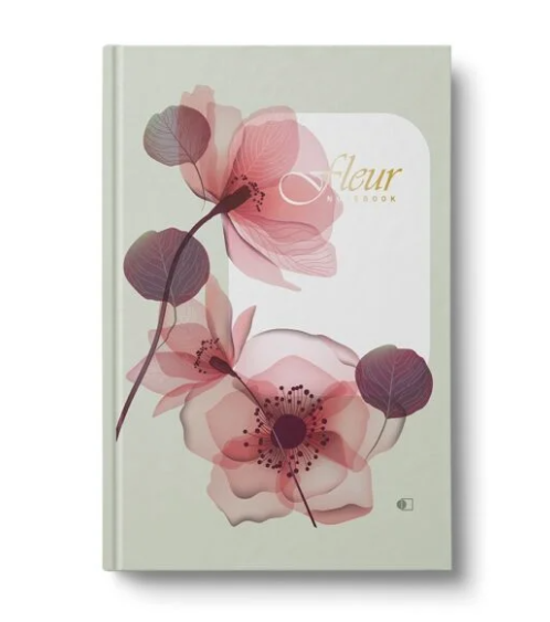 Ділова книга АртПринт Flowers А5 96 аркушів в клітинку асорті дизайни ДК-96-А5#. Фото 3