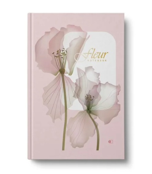 Ділова книга АртПринт Flowers А5 96 аркушів в клітинку асорті дизайни ДК-96-А5#. Фото 2