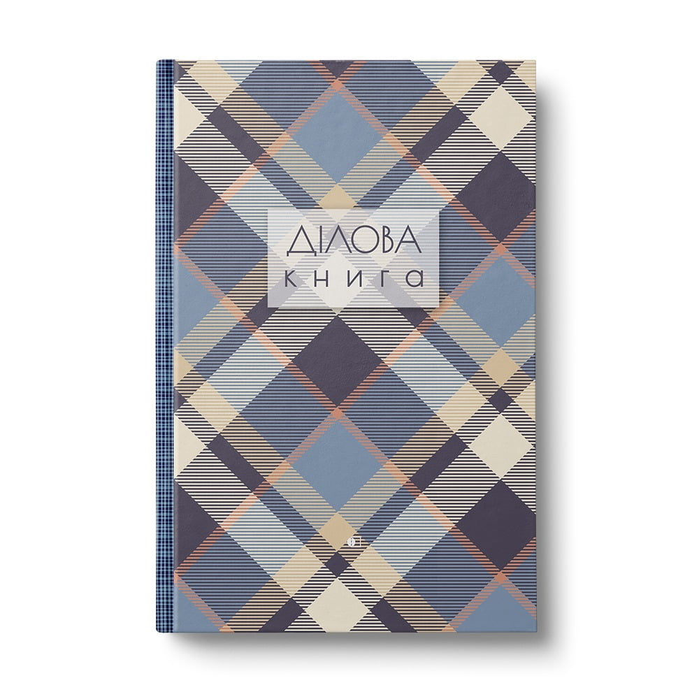 Ділова книга АртПринт Шотландська клітинка A5 160 аркушів в клітинку асорті дизайни ДК-160-А5S#. Фото 4