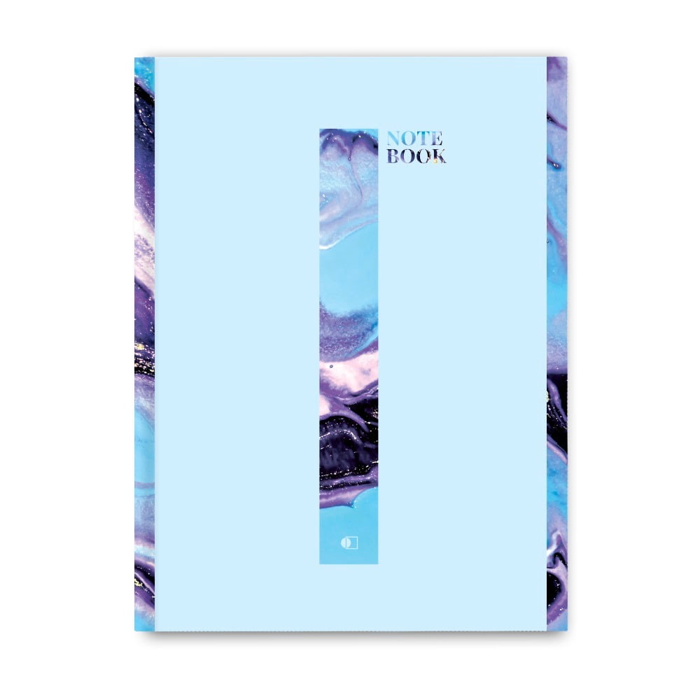 Ділова книга АртПринт Premium Marble А5 96 аркушів в клітинку асорті дизайни ДК-96-А5#