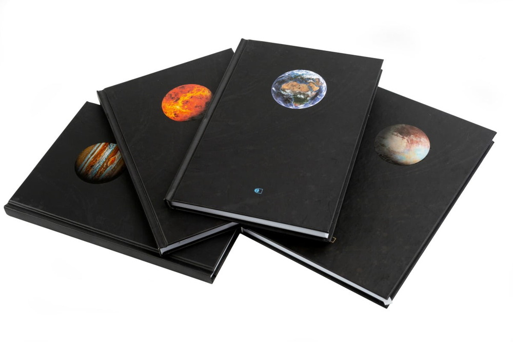 Ділова книга АртПринт Premium Planets А5 96 аркушів в клітинку асорті дизайни ДК-96-А5#П. Фото 9