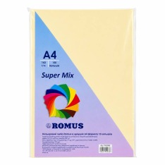Папір Spectra color А4 100 аркушів, 160 г/м (10 кольорів по 10 аркушів) СУПЕР МІКС 00-00020148