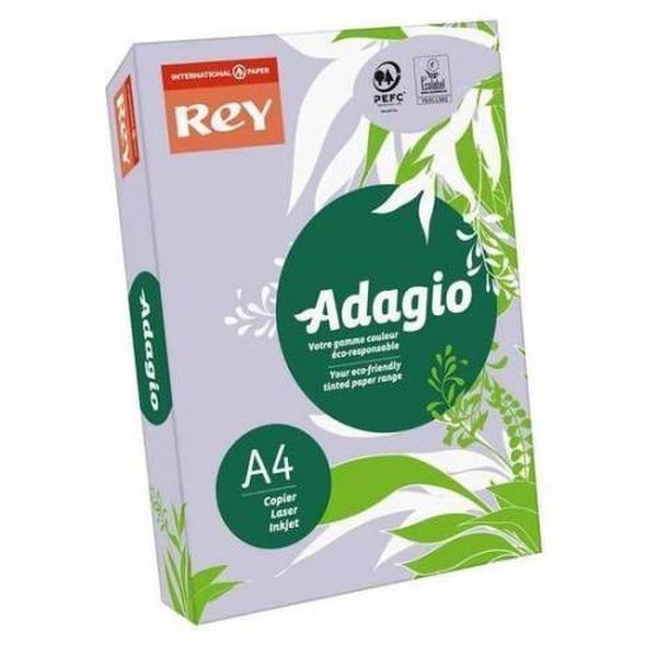 Папір Adagio А4 250 аркушів 61 лавандовий 00-00020157