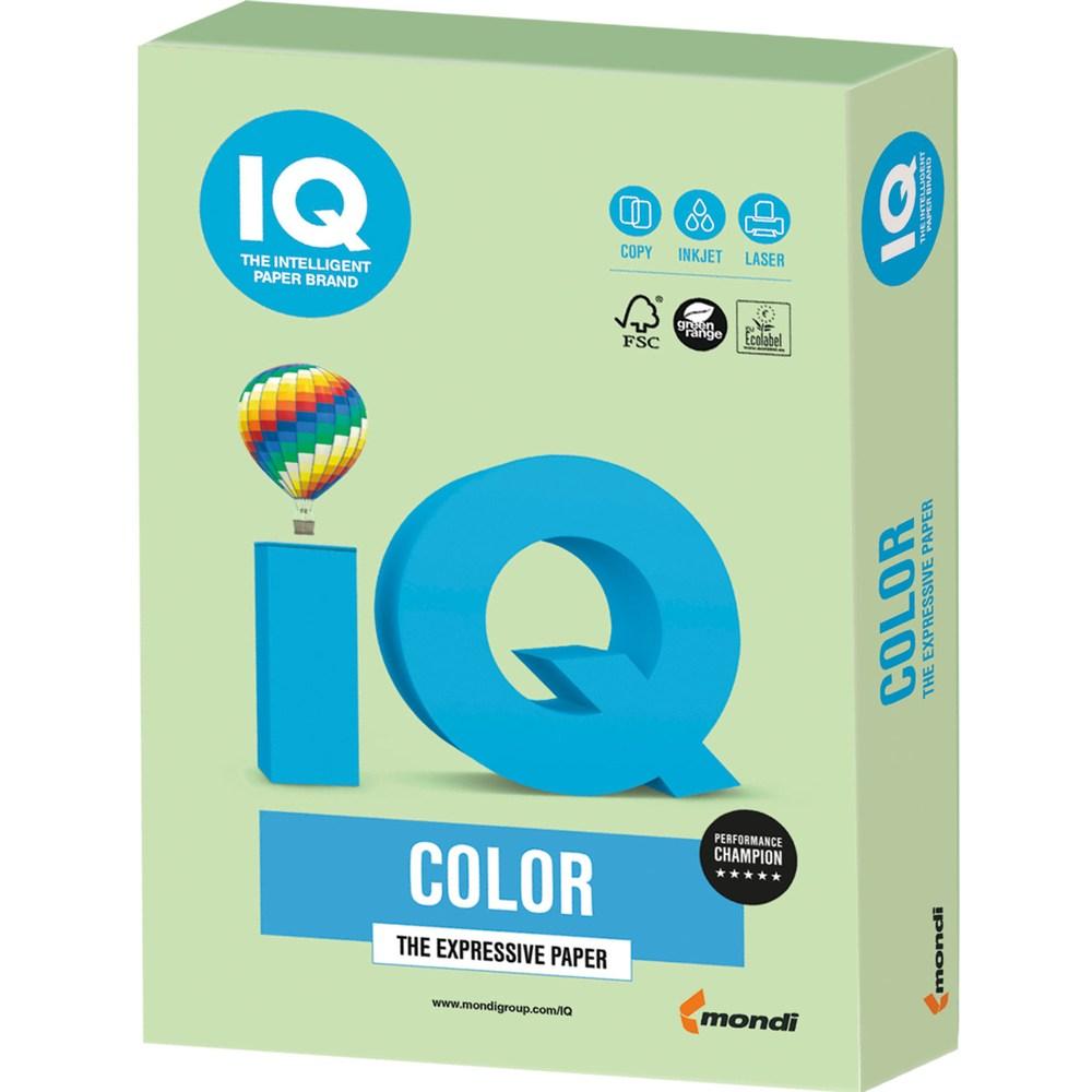 Папір IQ А4 250 аркушів MG28 зелений 00-00020162