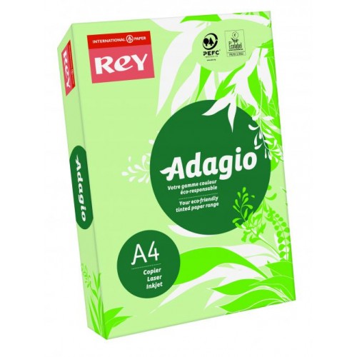 Папір Adagio А4 250 аркушів 81 зелений 00-00020169