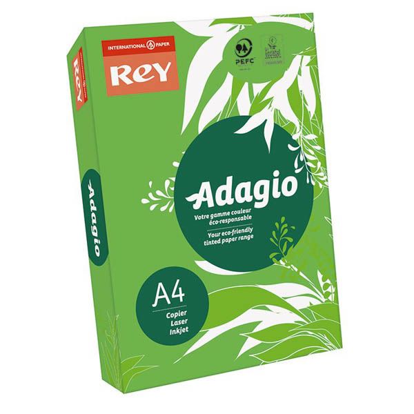 Папір Adagio А4 500 аркушів 52 зелений 00-00020186
