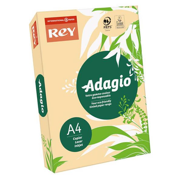 Папір Adagio А4 500 аркушів 08 помаранчево-рожевий 00-00020197