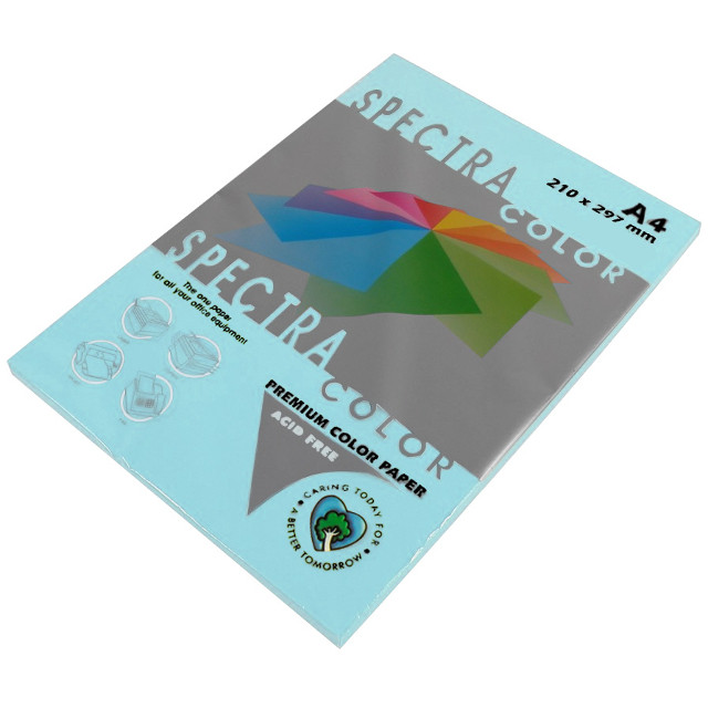 Папір Spectra color А4 100 аркушів IT120 блакитний 00-00020205
