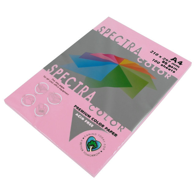 Папір Spectra color А4 100 аркушів IT342 рожевий ІТ170