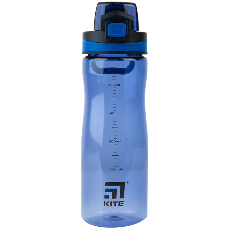 Пляшечка для води Kite K23-395-3, 650 мл, темно-синя. Фото 2