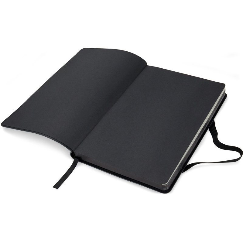 Книга записна Axent Partner Soft 8206-14-A, A5-, 125x195 мм, 96 аркушів, клітинка, гнучка обкладинка, срібно-синя. Фото 4