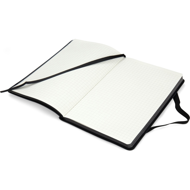 Книга записна Axent Partner Soft 8206-14-A, A5-, 125x195 мм, 96 аркушів, клітинка, гнучка обкладинка, срібно-синя. Фото 5