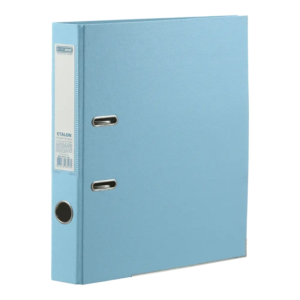 Папка-реєстратор А4 одностороння Buromax Pastel 50 мм бірюзова BM.3018-06c