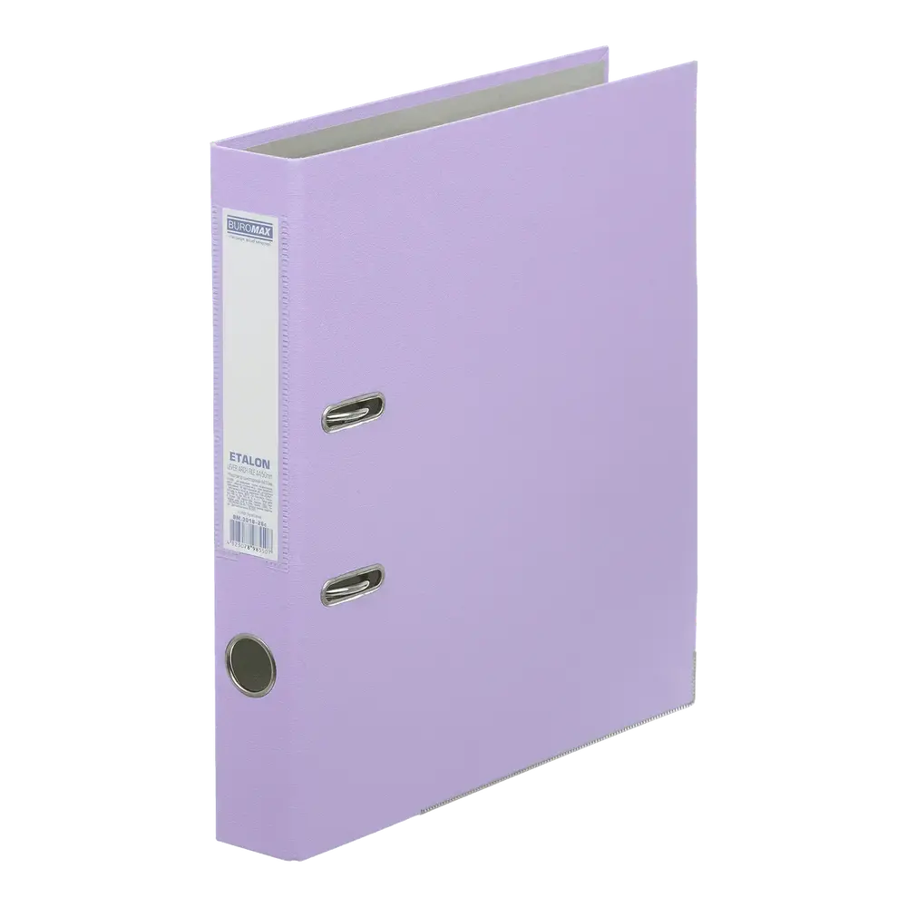 Папка-реєстратор А4 одностороння Buromax Pastel 50 мм бузкова BM.3018-26c