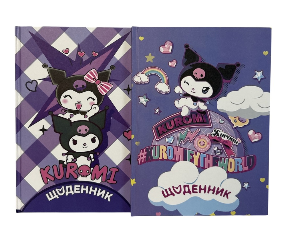 Щоденник шкільний Polly Kuromi, тверда обкладинка, мікс дизайнів 00-00002096