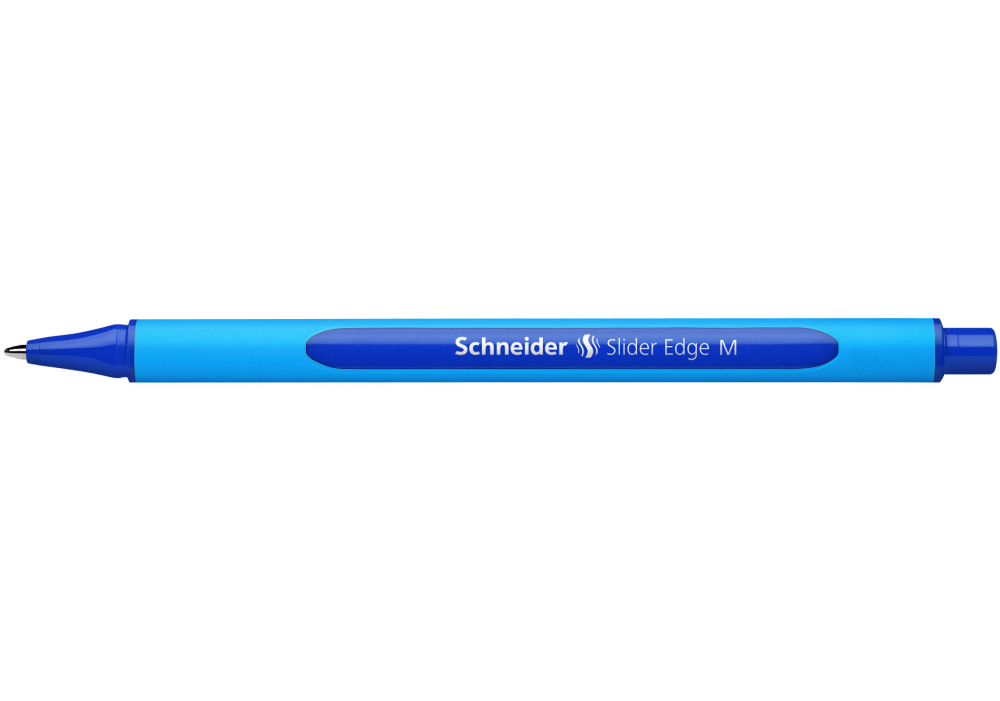 Ручка Schneider Slider Edge масляна M 0,7 мм синя S152103 (10 шт). Фото 5