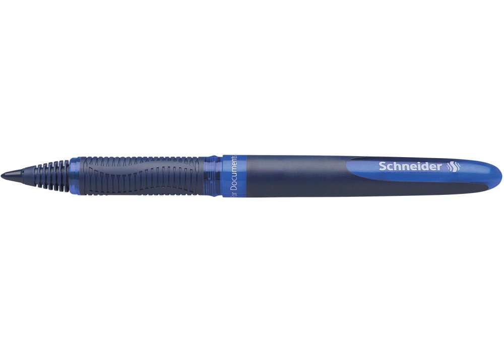 Ручка Schneider One Business ролер  0.6 мм синя S183003 (10шт). Фото 5