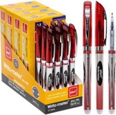 Ручка Cello Writo-meter кулькова 10000 метрів червона CL-8048-RD
