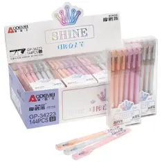 Ручка Aodemei гелева пиши-стирай синя 0,5 мм Shine (12шт/уп) GP-34223