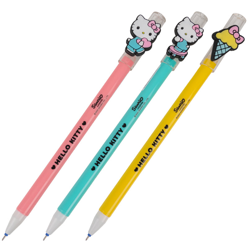 Ручка гелева пиши-стирай Kite Hello Kitty HK23-352, синя. Фото 2
