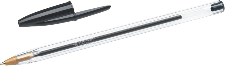 Ручка Bic Cristal original 1 мм чорна. Фото 3