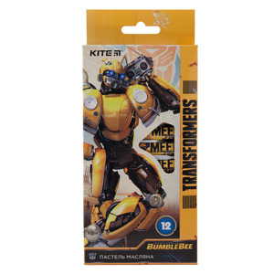 Пастель масляна Kite Transformers TF19-071, 12 кольорів