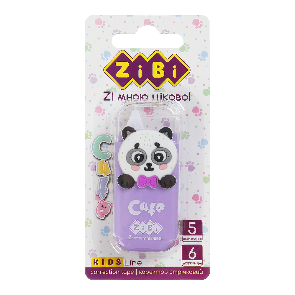 Коректор стрічковий ZiBi 5 мм х 6 м Cute ZB.2910. Фото 2