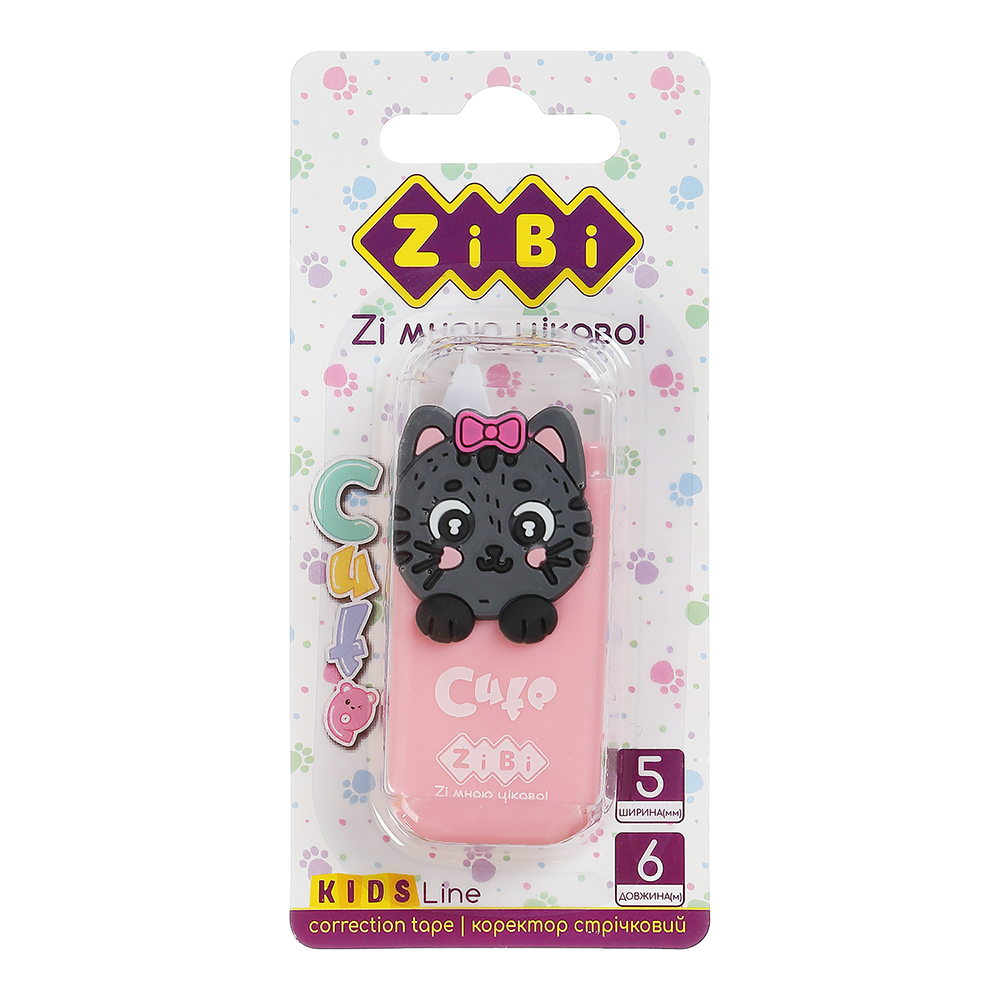 Коректор стрічковий ZiBi 5 мм х 6 м Cute ZB.2910. Фото 3